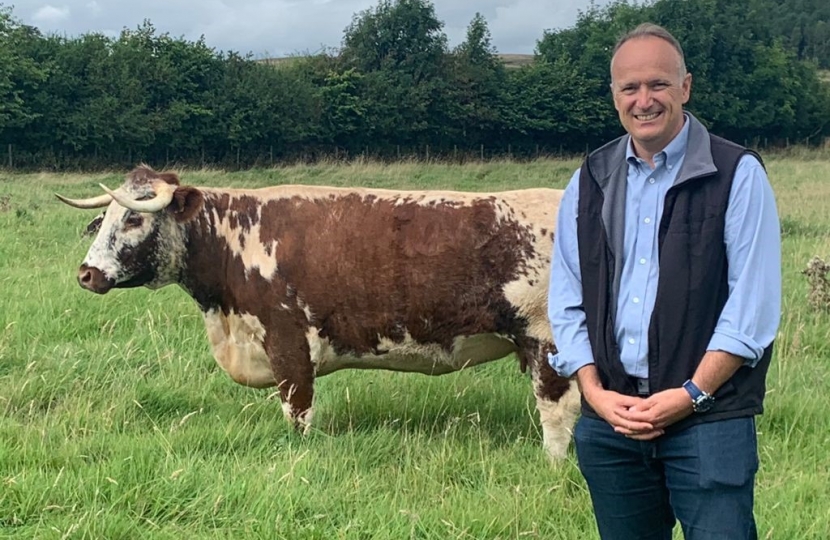 Dr Neil Hudson MP celebrates the success of Government farming ...