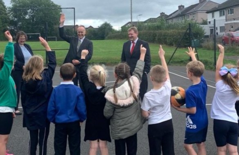 Neil at Appleby Primary School