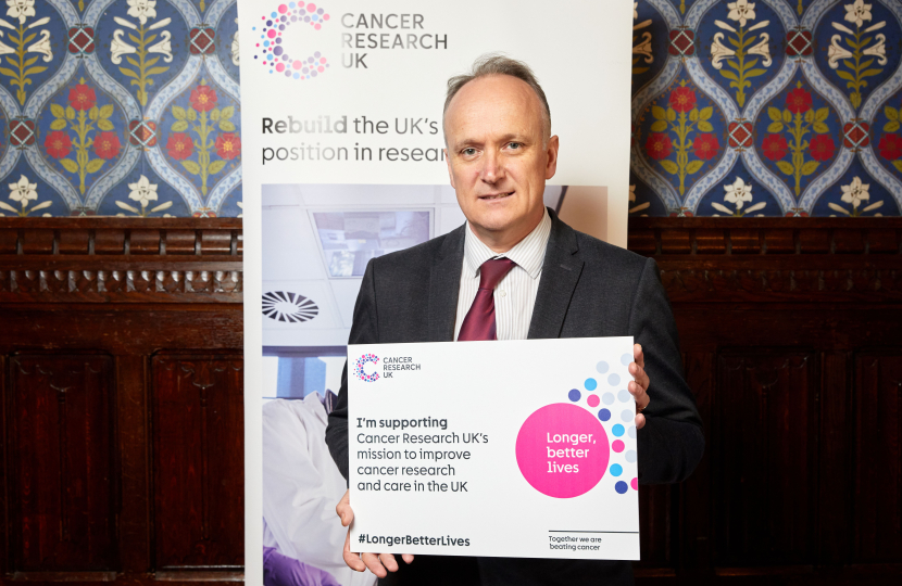 Dr Neil Hudson at Cancer Research Event