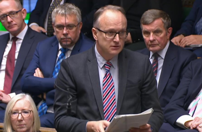 Dr Neil Hudson MP in PMQs