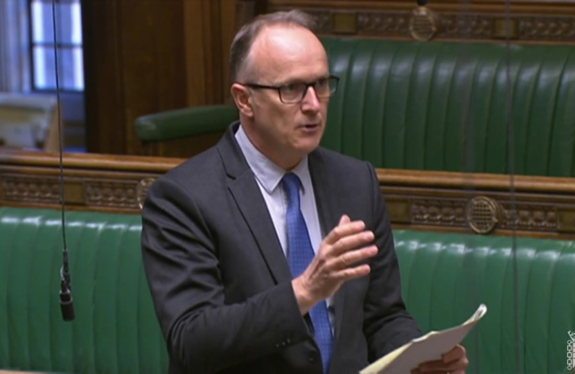 Dr Neil Hudson MP in Parliament