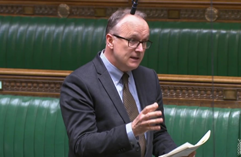 Dr Neil Hudson MP in Parliament