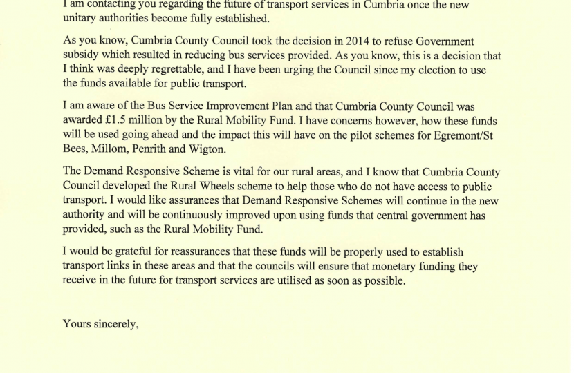 Mark Fryer letter