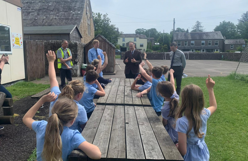 Neil Hudson at Brough Community Primary School