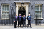 3 Dads Walking Downing St.