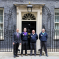 3 Dads Walking Downing St.