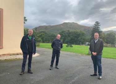 Neil Hudson MP at The Outward Bound Trust Ullswater