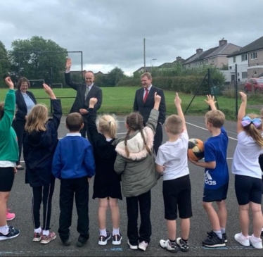 Neil at Appleby Primary School