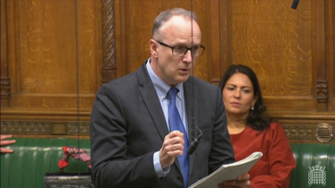 Dr Neil Hudson MP in Parliament