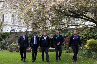 3 Dads Walking, Rishi Sunak, Dr Neil Hudson MP