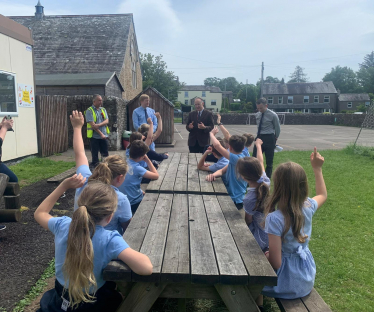 Neil Hudson at Brough Community Primary School