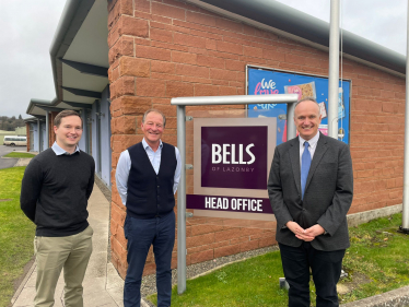 Tim Conder, Michael Bell and Dr Neil Hudson MP